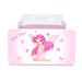 Pat copii Pink Fairy 2-8 ani cu saltea cadou